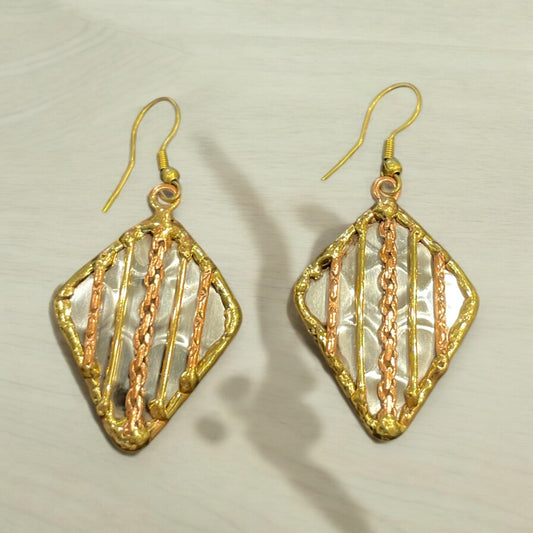 Mixed Metal Earrings
