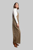 Pintuck detail cotton overall