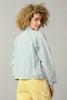 Natalie light wash denim jacket side view