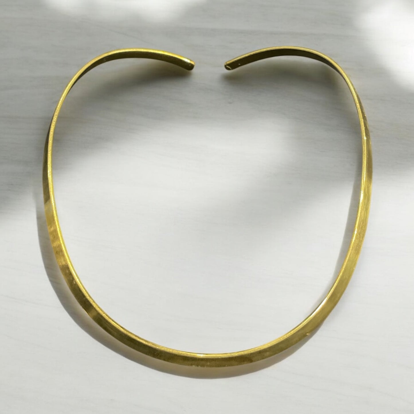 Brass Gold Choker