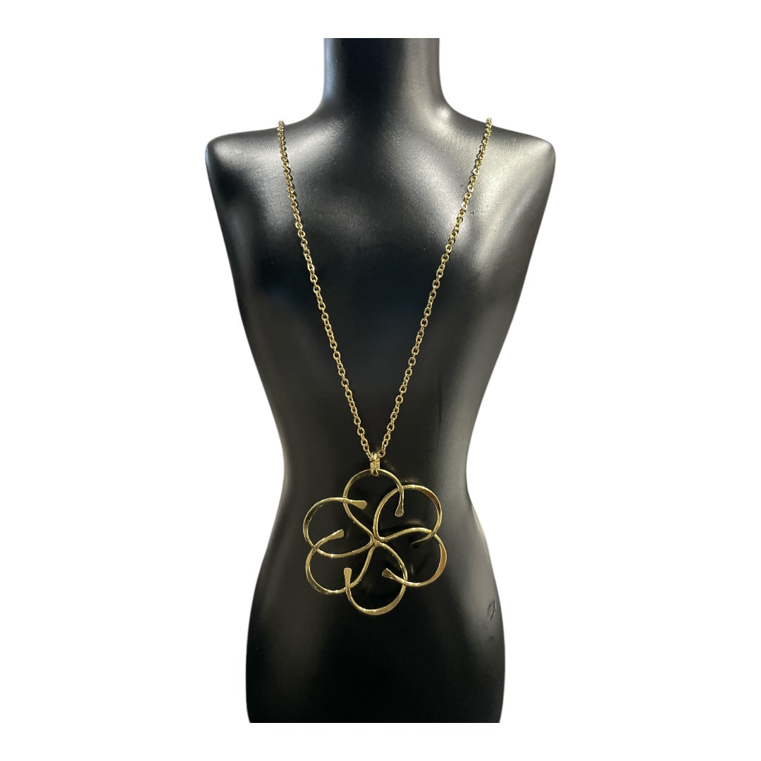 Flower Gold Necklace