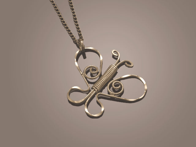 Butterfly Gold Chain