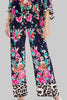 Floral and leopard mix print kimono set by Mandalay and Company