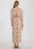 Open-back floral maxi dress by Mandalay and Company