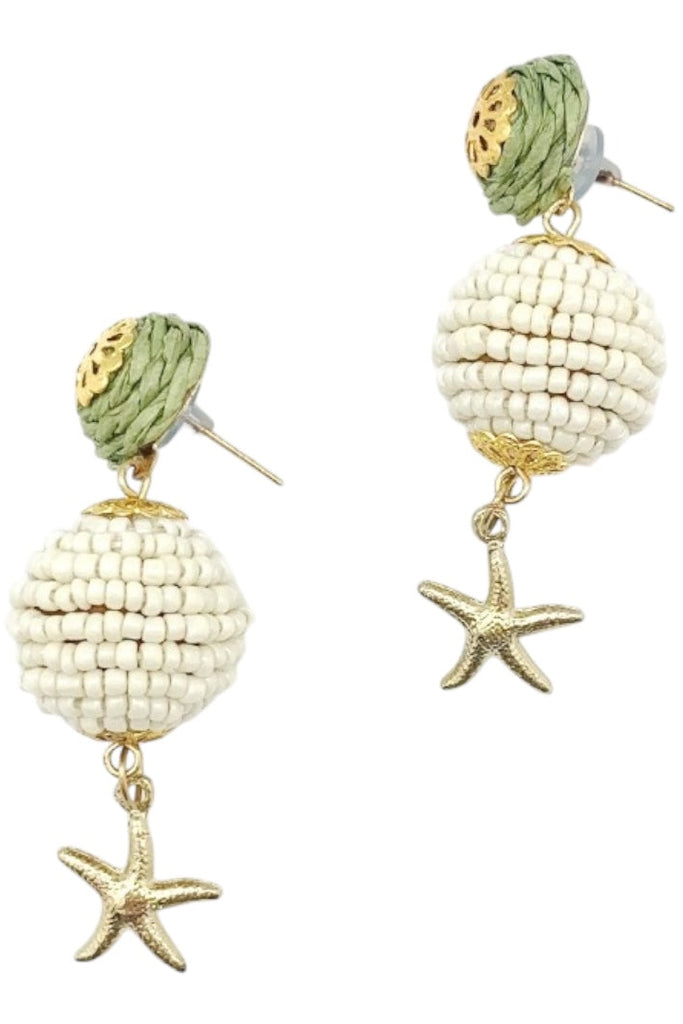 Sandy Shores earrings styled