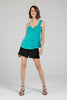 Twist detail asymmetrical top