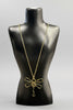Dragonfly necklace close up