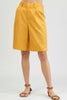 Bermuda shorts in sea green, relaxed fit on model