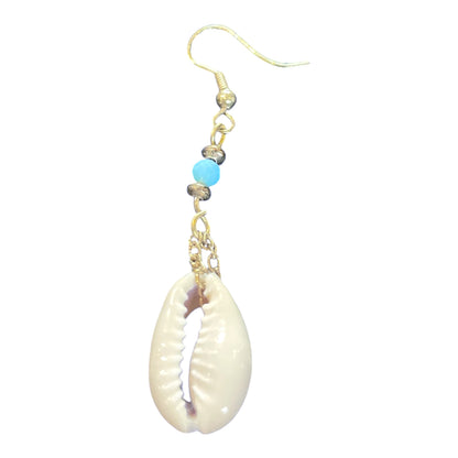 Sachi shell and beaded earrings