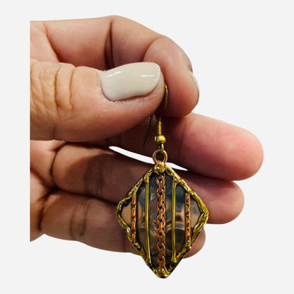 Mixed Metal Earrings