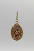 Songbird earrings side view