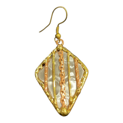 Mixed Metal Earrings