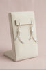 Dancing Tide hammered metal earrings
