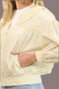 Packable solid windbreaker