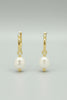 Aurora pearl drop earrings