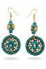 Ocean Sky earrings close up