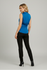 Azure Muse mock neck top front view