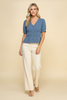 Cinch and Flow polyester blouse