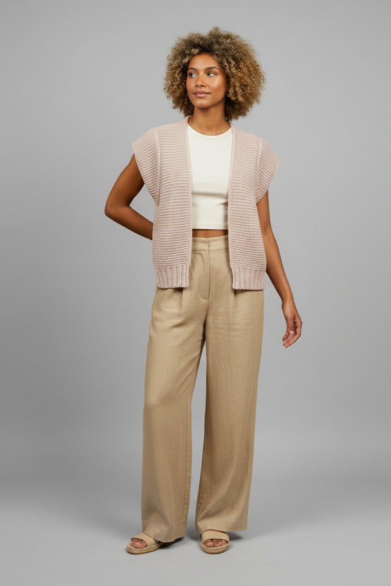 Dahlia Cap Sleeve Sweater Cardigan