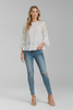 Sunlit eyelet blouse side view