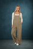 Overall with pintuck detailing and pockets