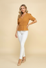 Pintuck detail short sleeve blouse styled