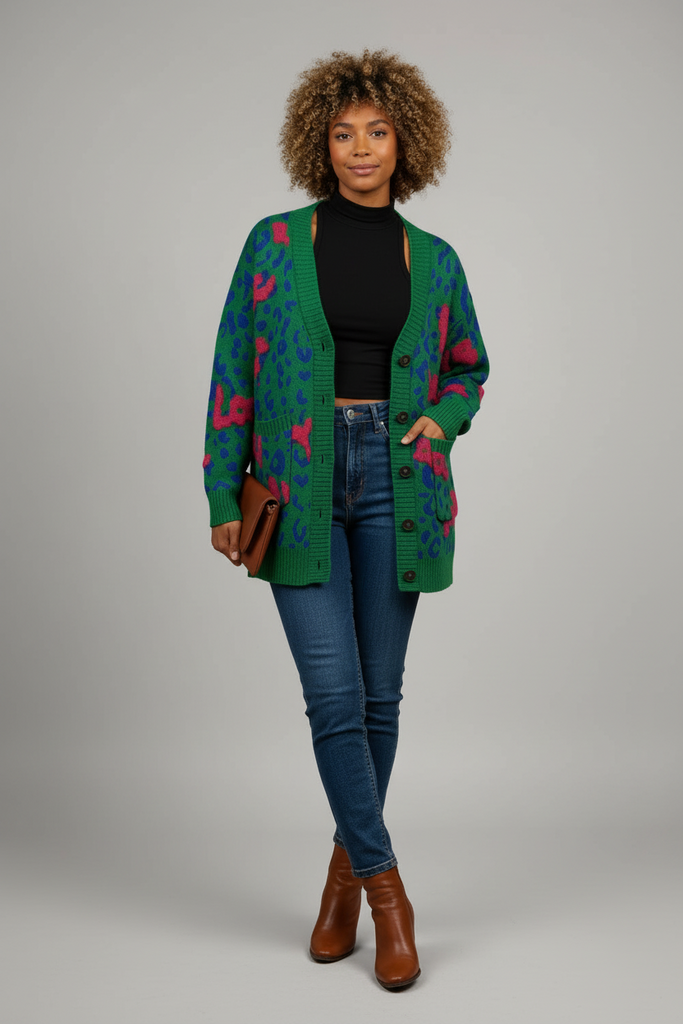 Untamed love knit sweater cardigan