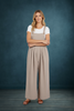 Overall with pintuck and pockets close up