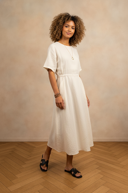 TRENDY H-SHAPED CUTOUT UPPER SLIDE SANDALS