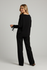 Woven blouse with relaxed fit
