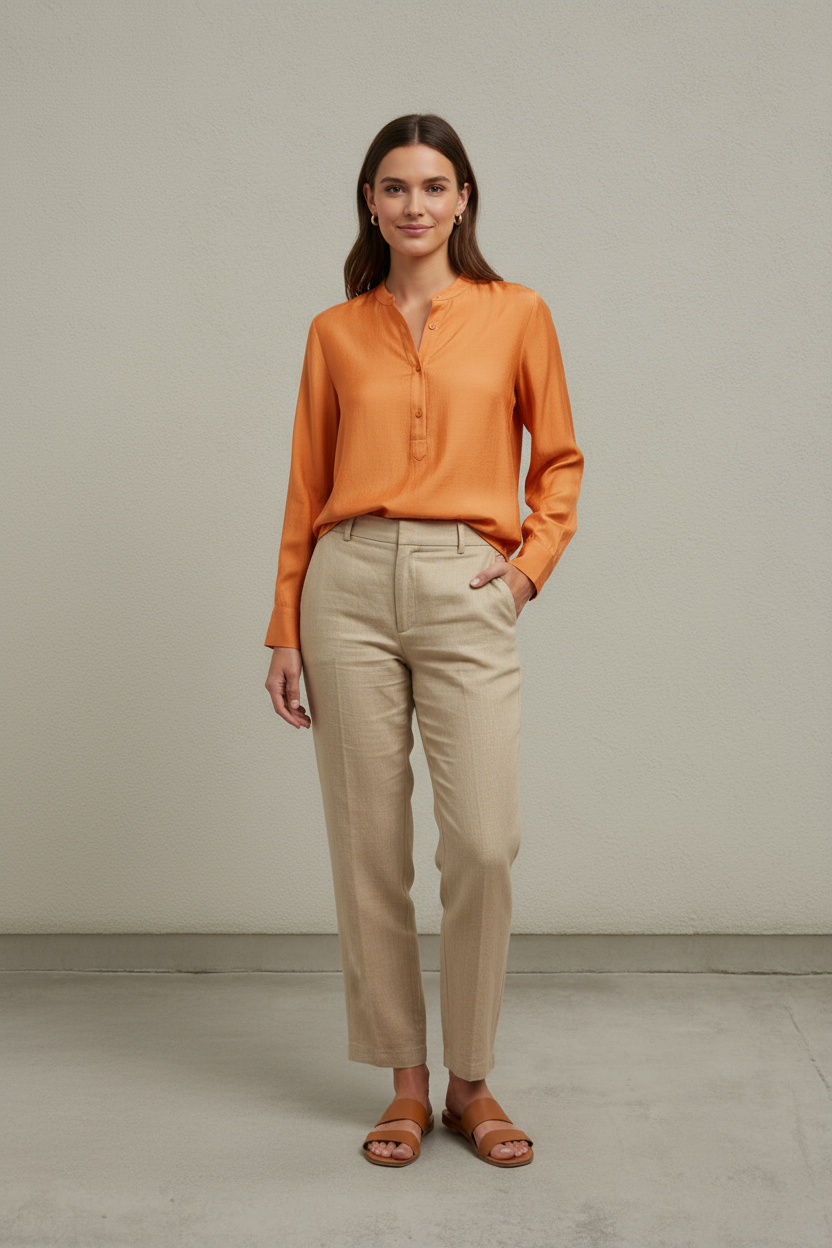 Soft Structure Henley Shirt